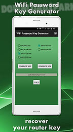 wifi password key generator
