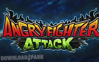 Angry fighter attack