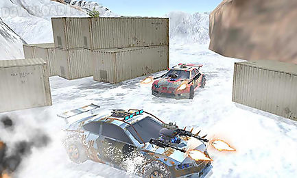 snow buggy car death race 3d