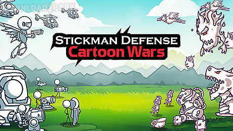 stickman defense: cartoon wars