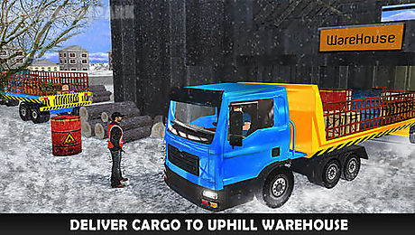 uphill extreme truck driver 3d