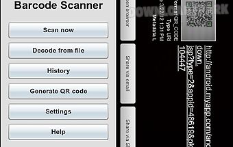 Barcode scanner handy shopping