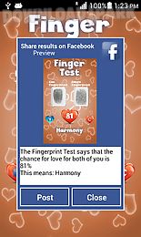 fingerprint love test for fun