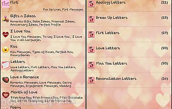 Love letters & romantic quotes