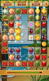 fruit crush - match 3 games