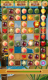 fruit crush - match 3 games