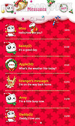go sms christmas cat theme