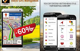 Truck gps navigation by aponia