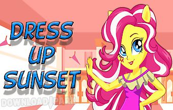 Dress up sunset pony
