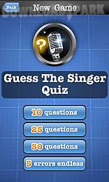 guess the singer quiz free
