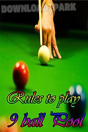 rules to play 9 ball pool