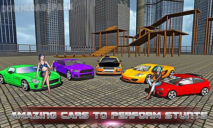 car race and stunts driver 3d