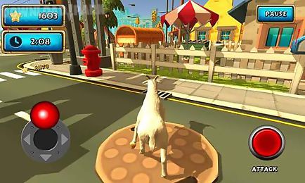 crazy goat rampage sim 3d