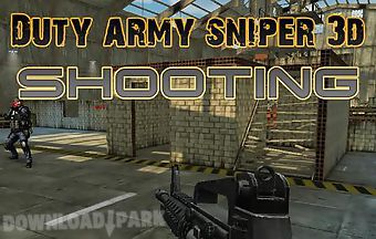 Duty army sniper 3d: shooting