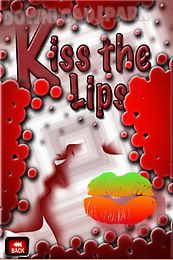 kiss the lips gold