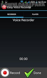voice recording
