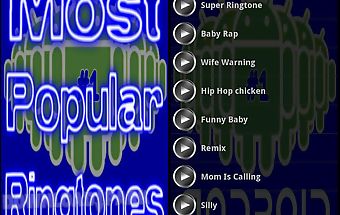Most popular ringtones