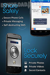 private text messaging & calls