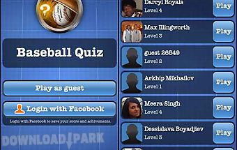 Baseball quiz free