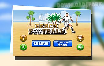Beach football