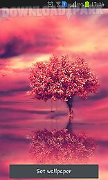 red tree