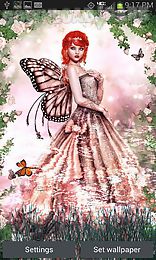 rose fairy live wallpaper