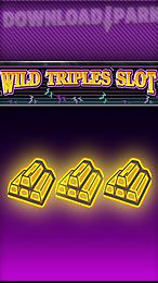wild triples slot: casino