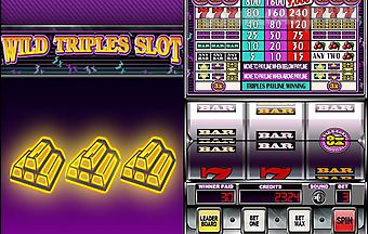 Wild triples slot: casino