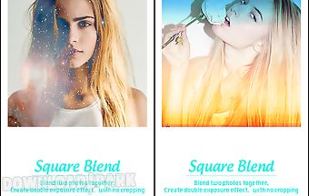 Insta square blend pic collage
