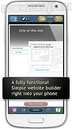 website builder for android