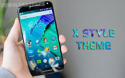 x style launcher and theme