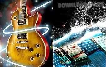Guitar by happy live wallpapers