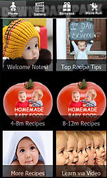 homemade baby food recipes - cooking for kids