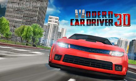 modern car driver 3d