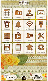 cute theme-orange love-