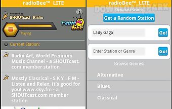 Radiobee lite - radio app
