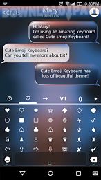 smile emoji keyboard theme