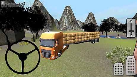 farm truck 3d: hay