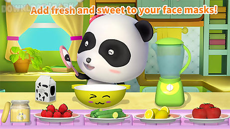 cleaning fun - baby panda