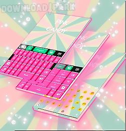 pink candy go keyboard