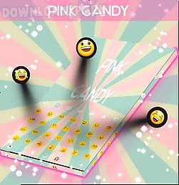 pink candy go keyboard