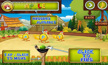 free e-learning for kids - alphabet hunt