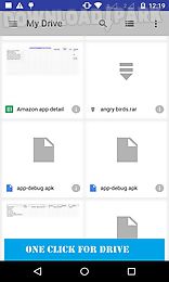 one click for google drive