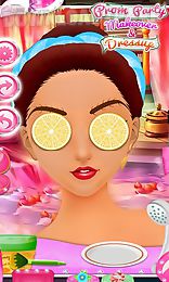 prom party makeover and dressup