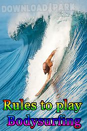 rules to play bodysurfing