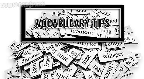 vocabulary tips