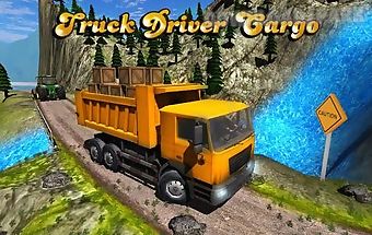 Truck driver cargo