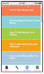 how to save money fast