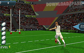 Rugby flick kick shoot 3d