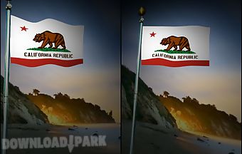 California flag live wallpaper